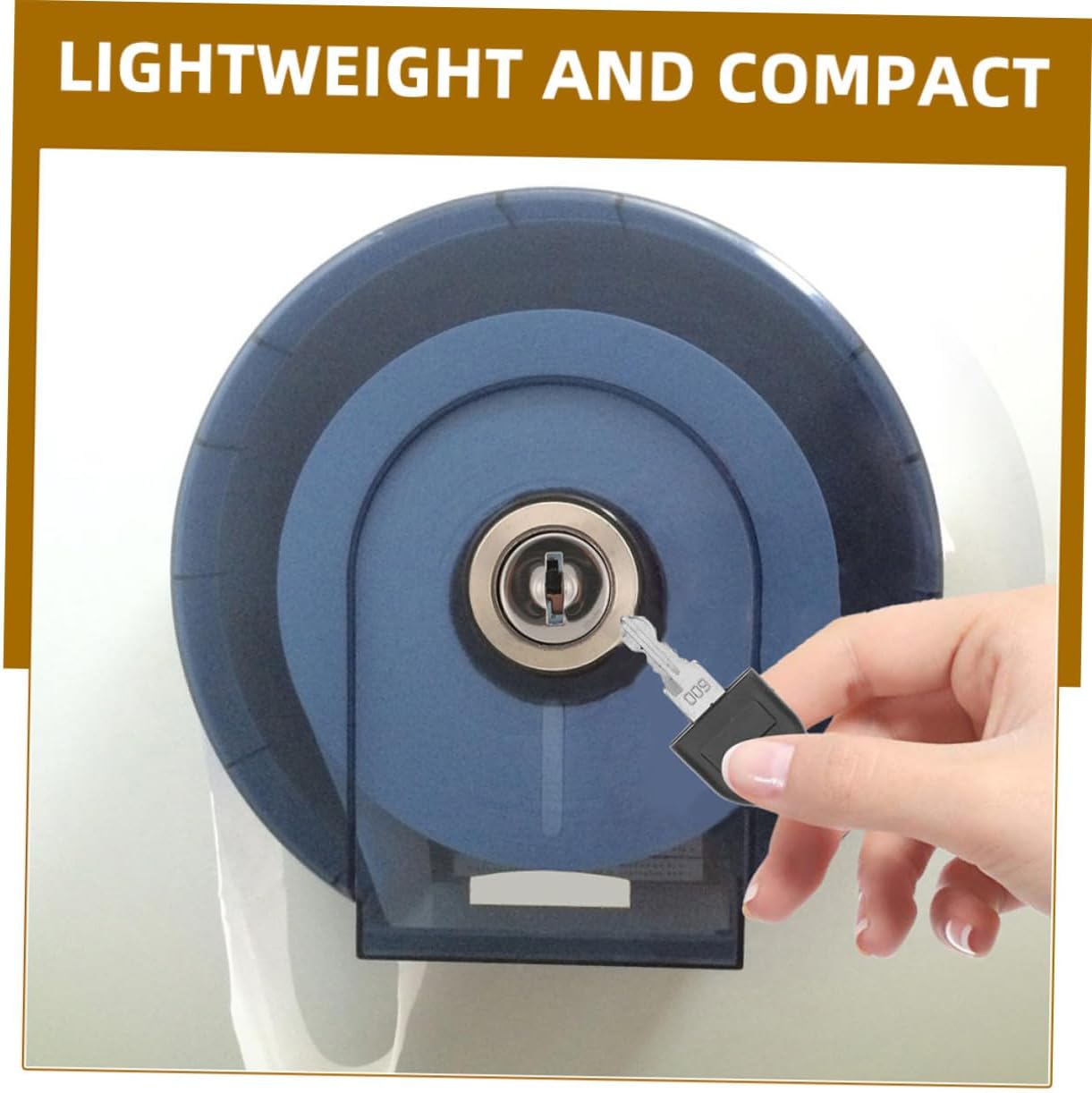 Adjustable Tissue Box Dispenser Key for Home Office Use