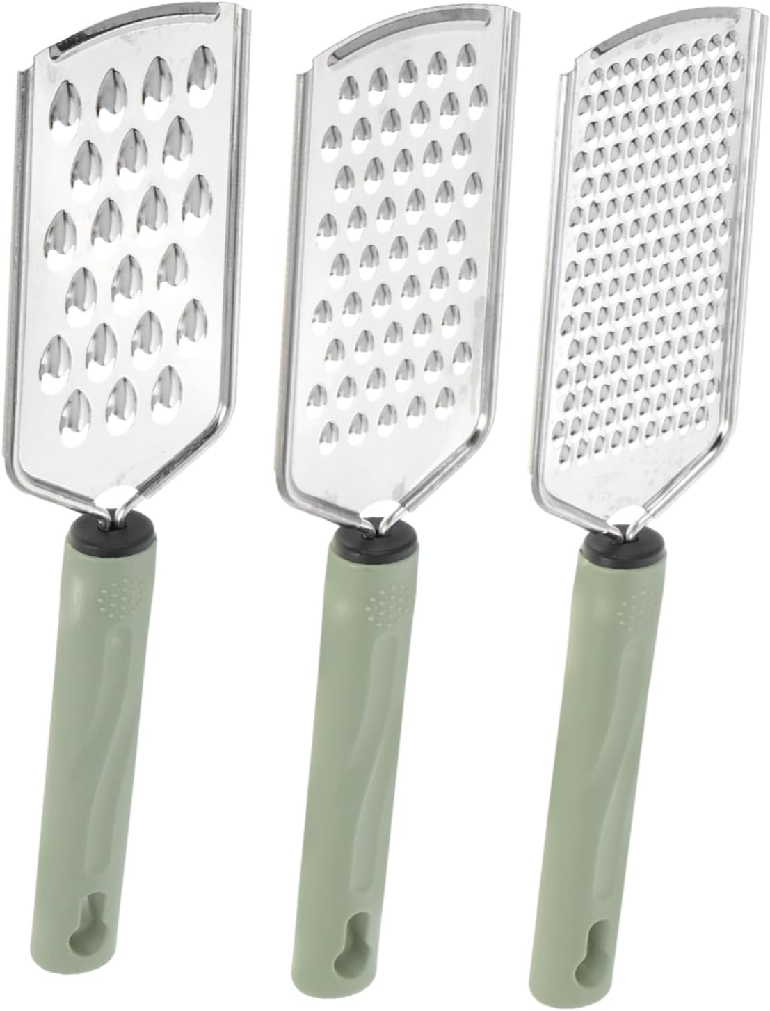 ABOOFAN 3-Pack Cheese Grater for Kitchen obedient mess-free grating