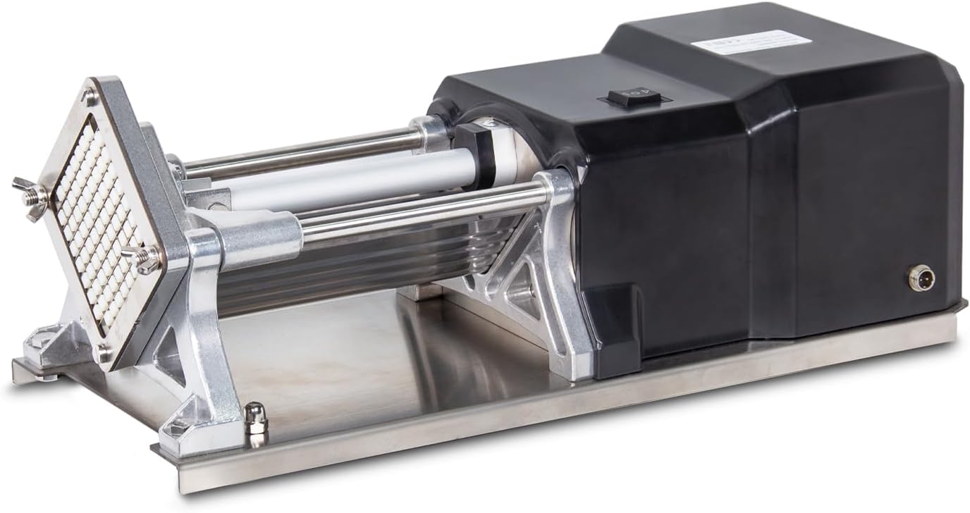 Electric French Fry Cutter Machine With 3 Sizes Stainless Steel Blades