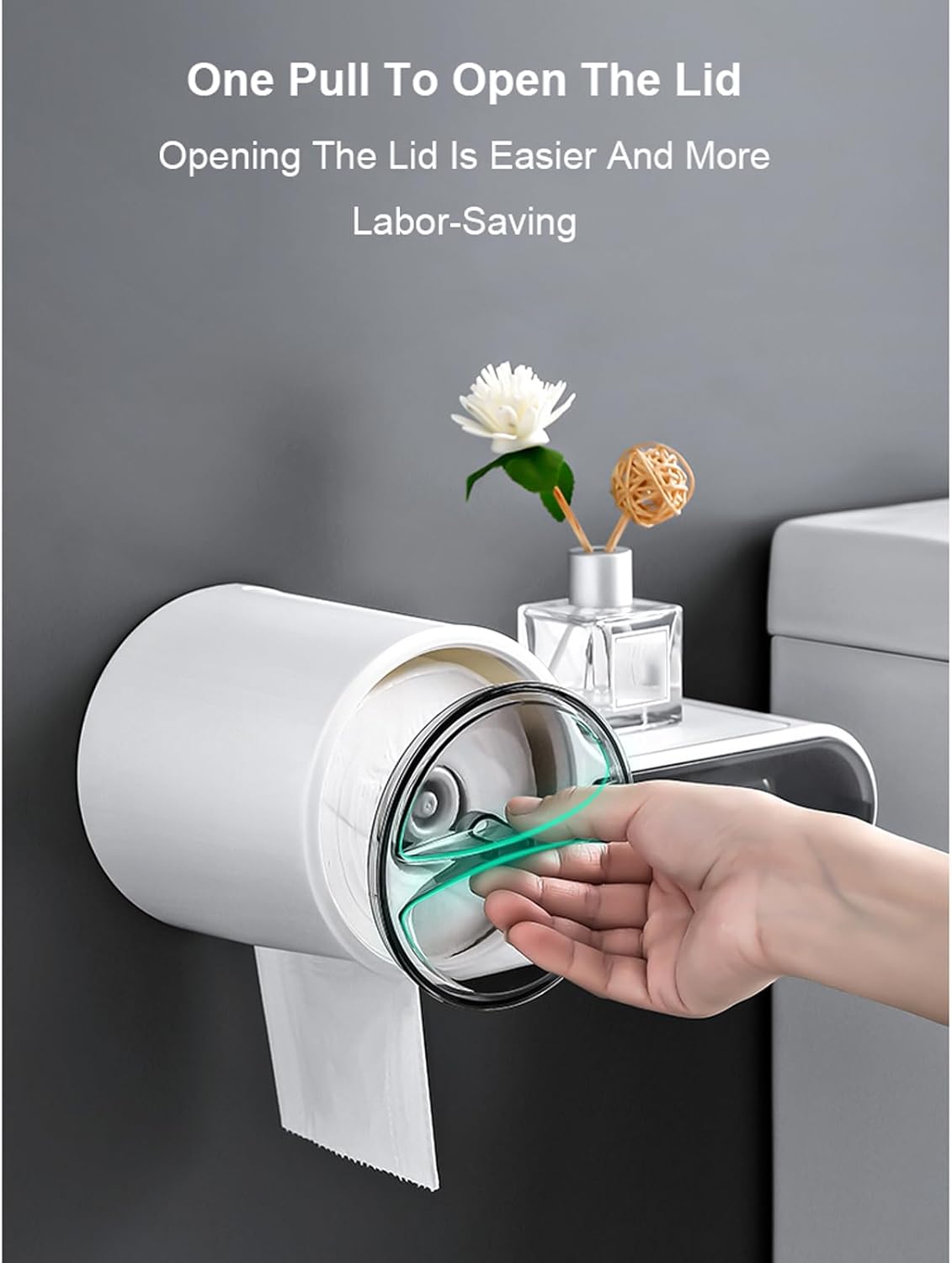 Space-Saving Wall-Mounted Commercial Towel Dispenser