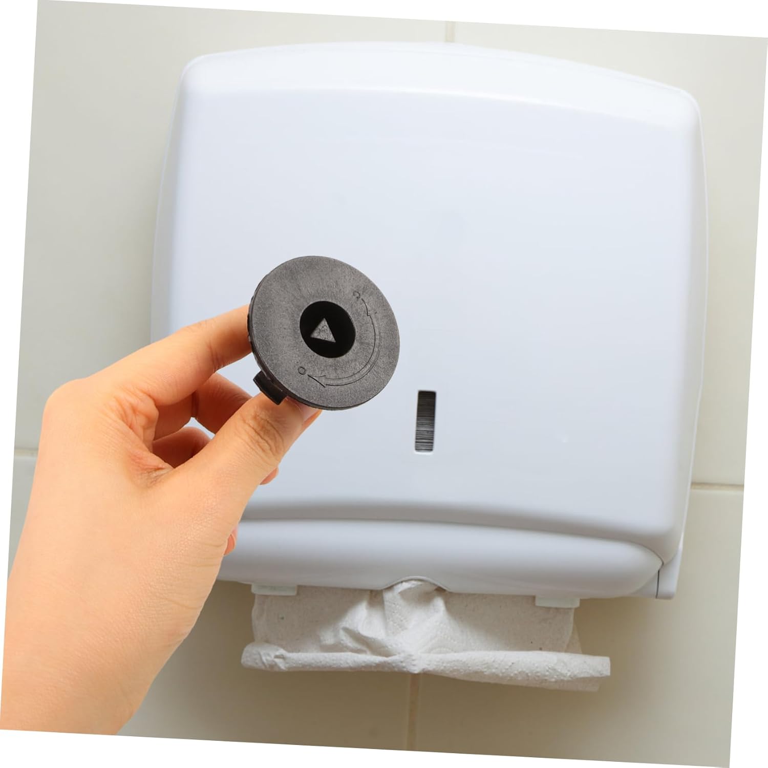 Perfectly Smooth Lock for Paper Towel Dispenser Durable Easy to Install