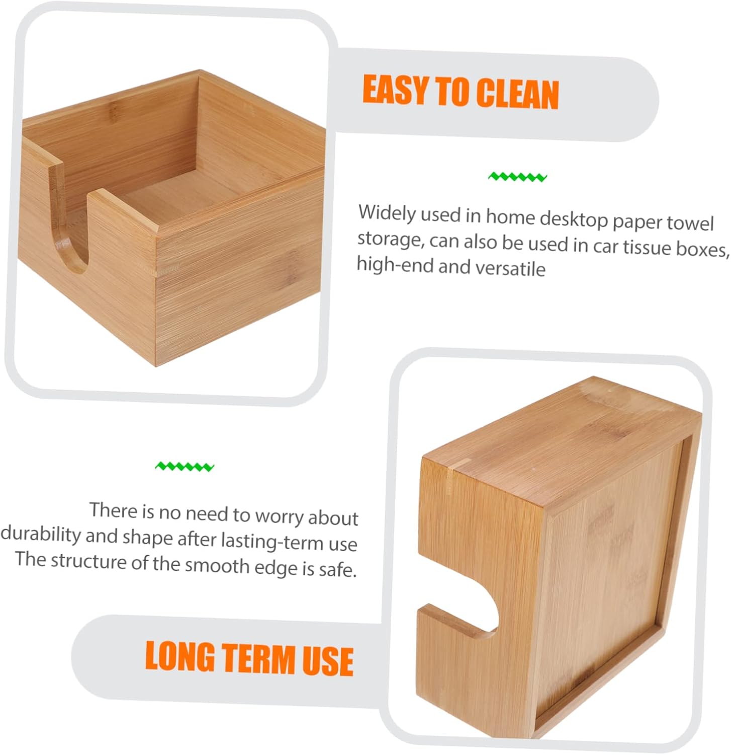 Elegant Square Table Napkin Holder