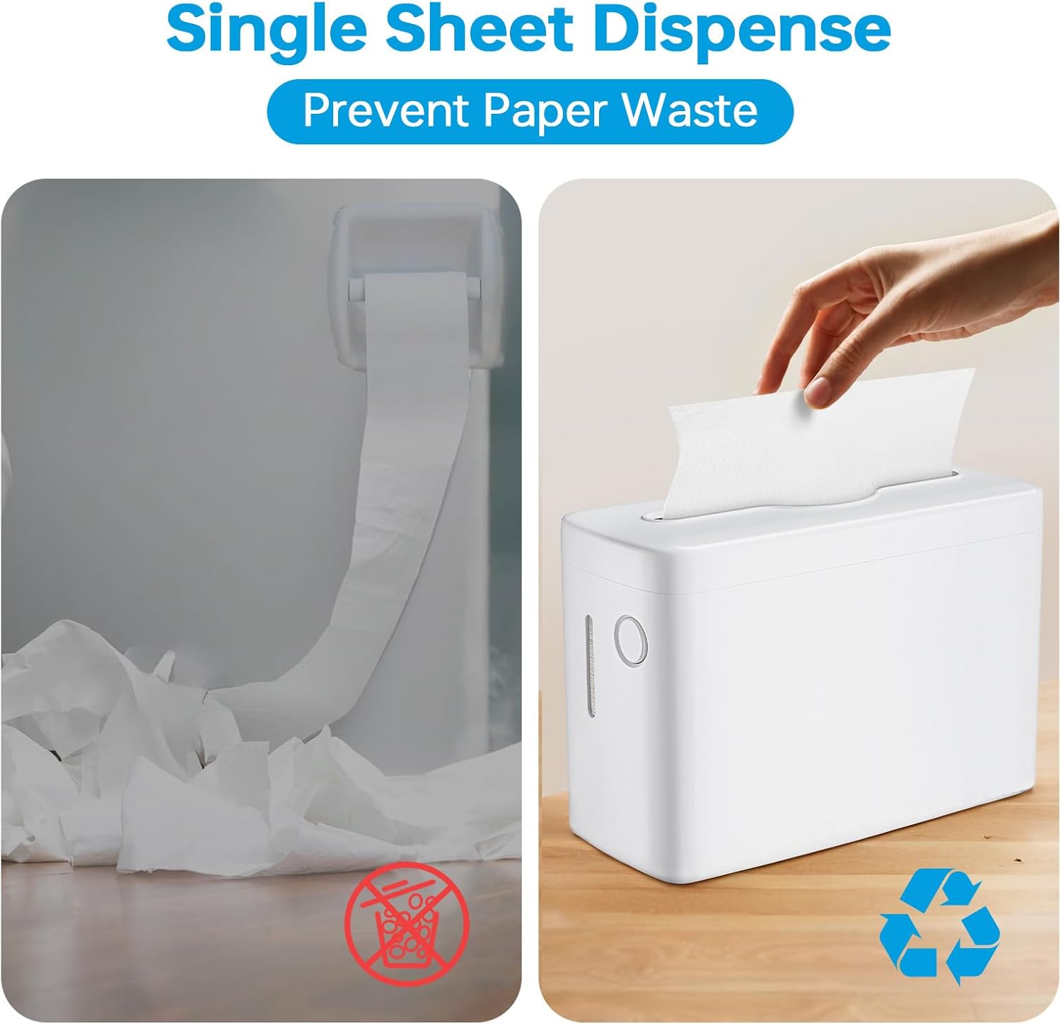 Premium White Multifold Hand Towel Dispenser vs modele et r