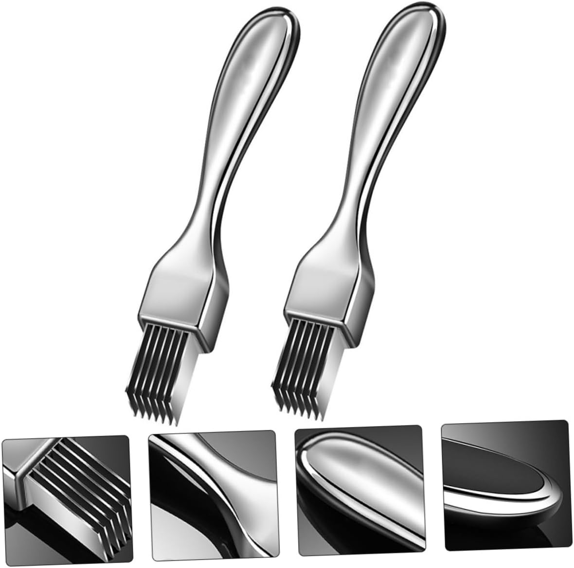 Stainless Steel Onion and Scallion Slicer Set
