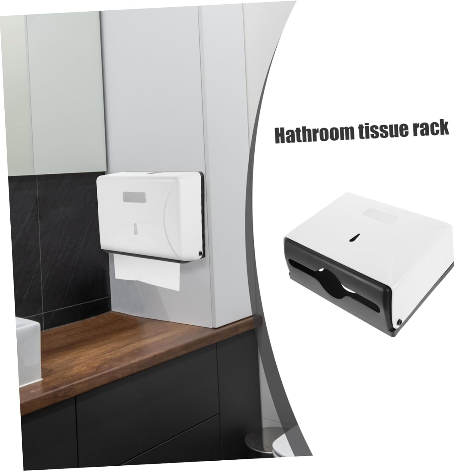 Stylish Wall-Mounted Bathroom Tissue Dispenser from HobiLanna