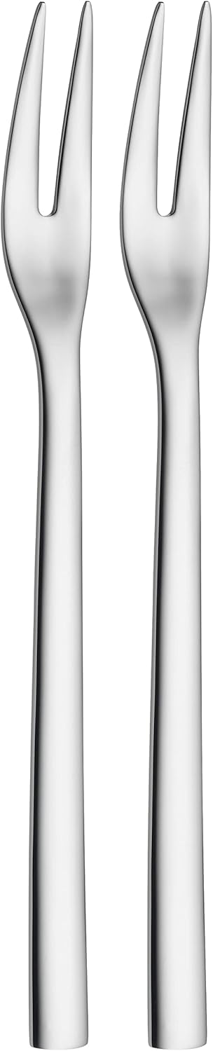 WMF 2-Piece Stainless Steel Serving Fork Set Nuova Polished Finish