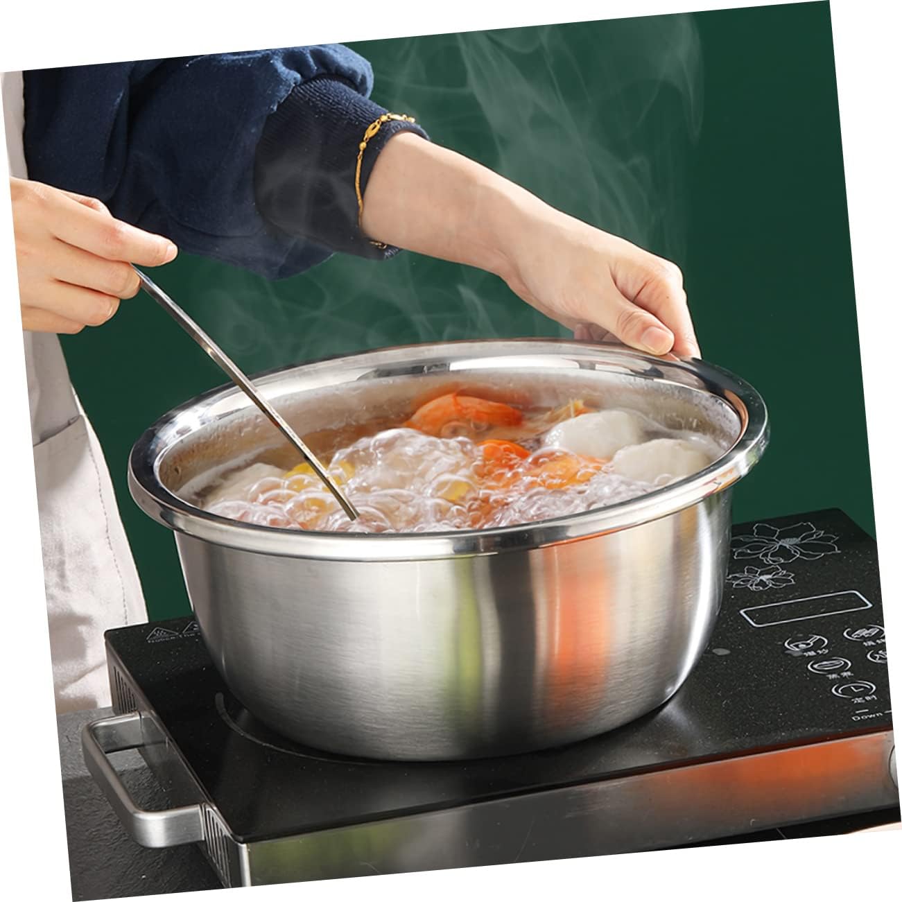 OFFSCHStainless Steel Grater Basin for Kitchen UseMulti-functional Food Washer Slicer Tool