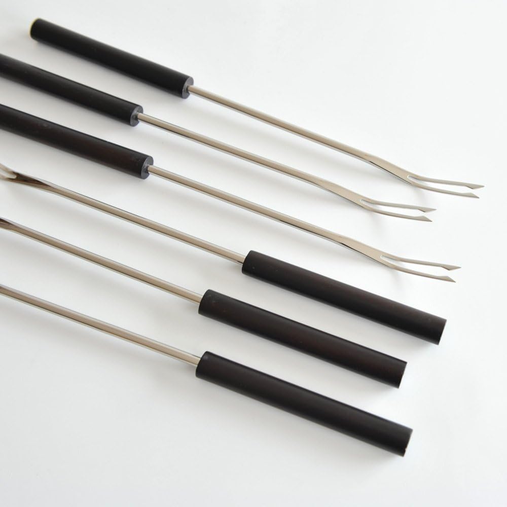 Alessi SG57 B Mami 6-Piece Bourguignonne Forks Set