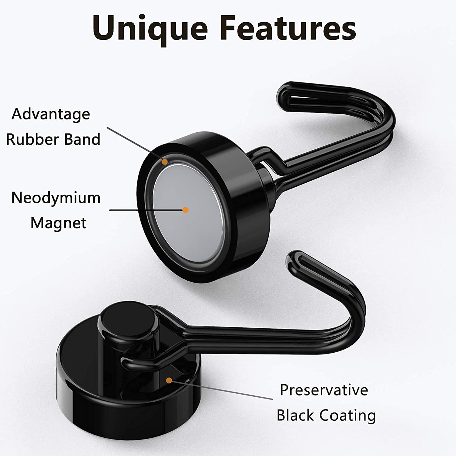 Professional Heavy-Duty Magnetic Hooks