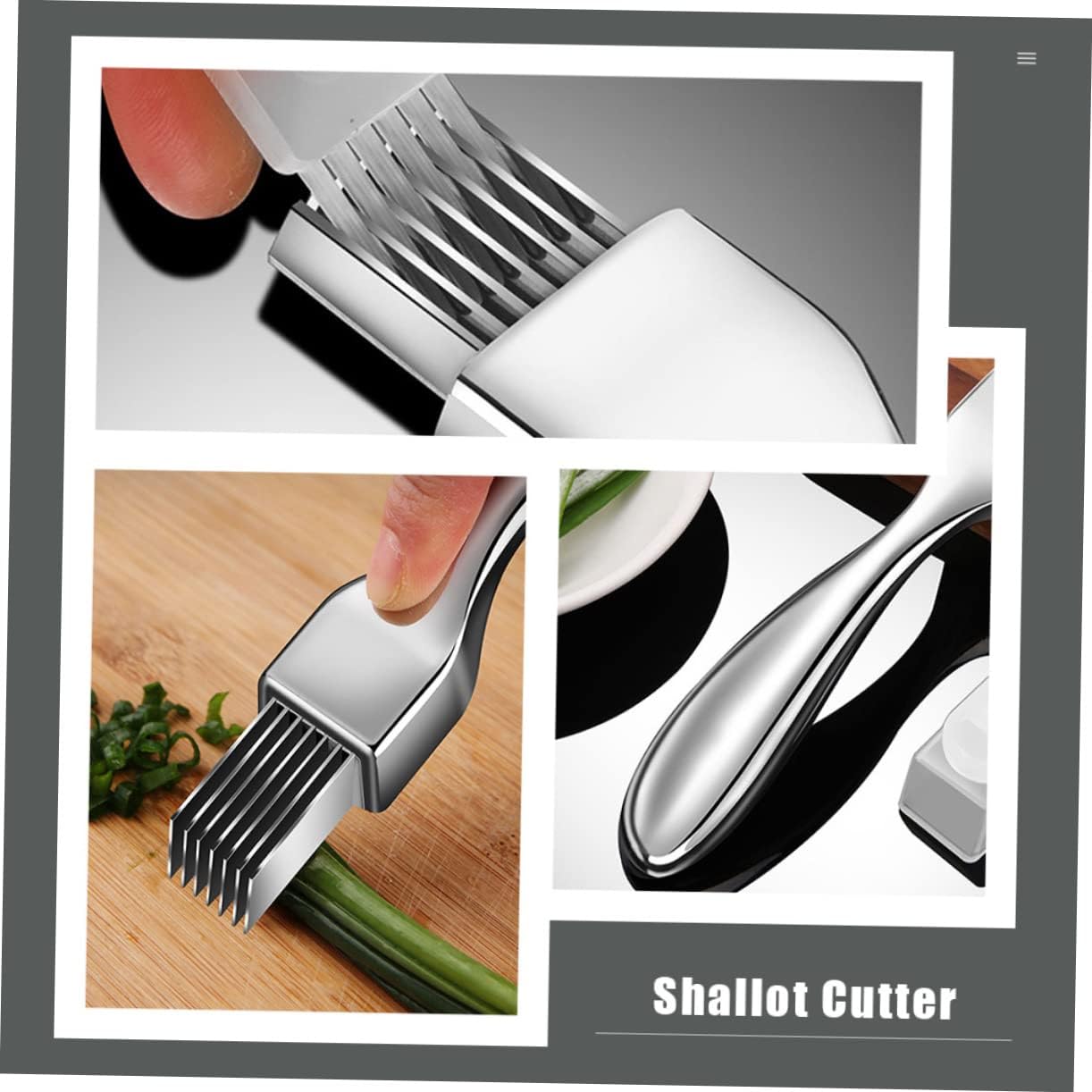 KICHOUSE Green Onion Shredder