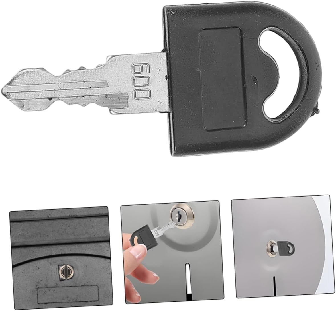 2pcs Stainless Steel Toilet Paper Dispenser Key Replacement