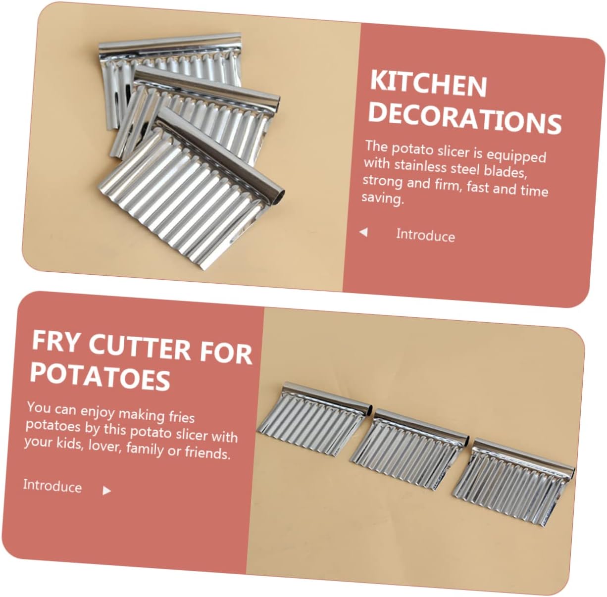 Zerodeko Crinkle Cutters