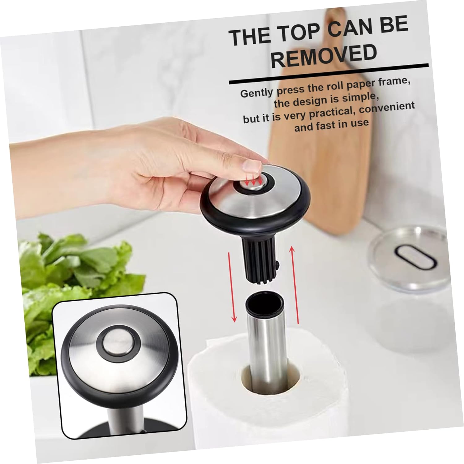 Stylish Napkin Holder for Home and Kitchen Durable Vertical Display