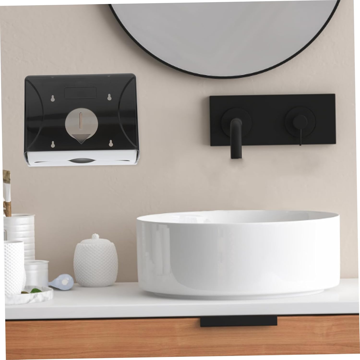 HEALLILY Shop Towel Holder - Long-Lasting Touchless Wardrobe Solution