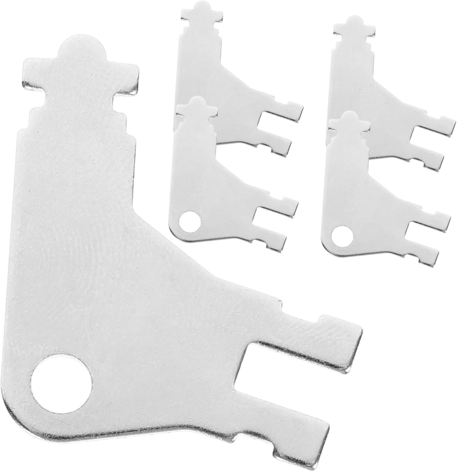 5-Piece Universal Toilet Paper Dispenser Key Set
