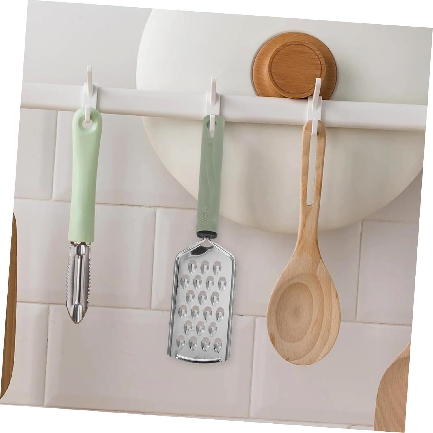 Space-Saving Stainless Steel Grater Set for Cheese and More