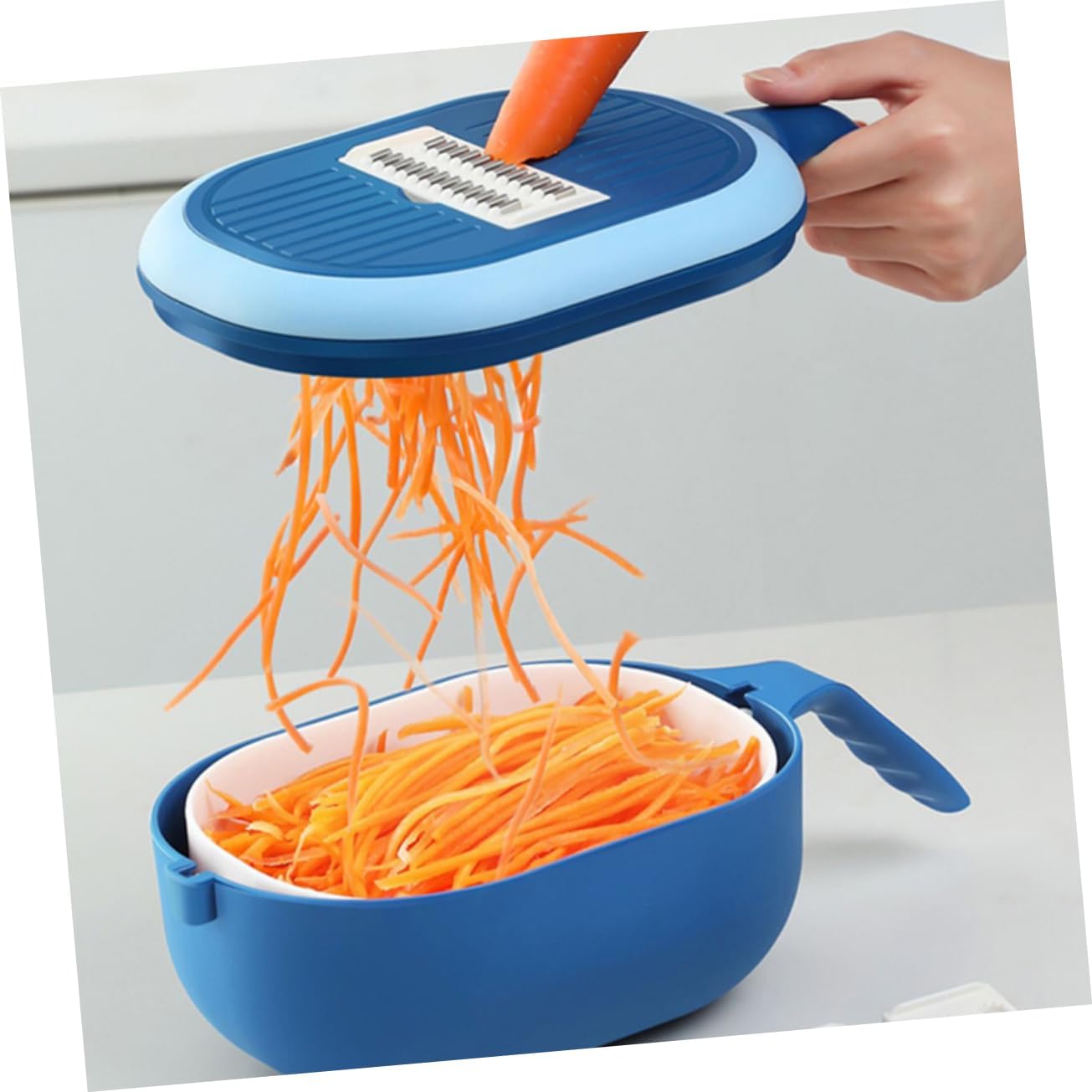 ABOOFAN Multi-Functional Veggie Slicer Cutter Grater Dicer Egg Separator
