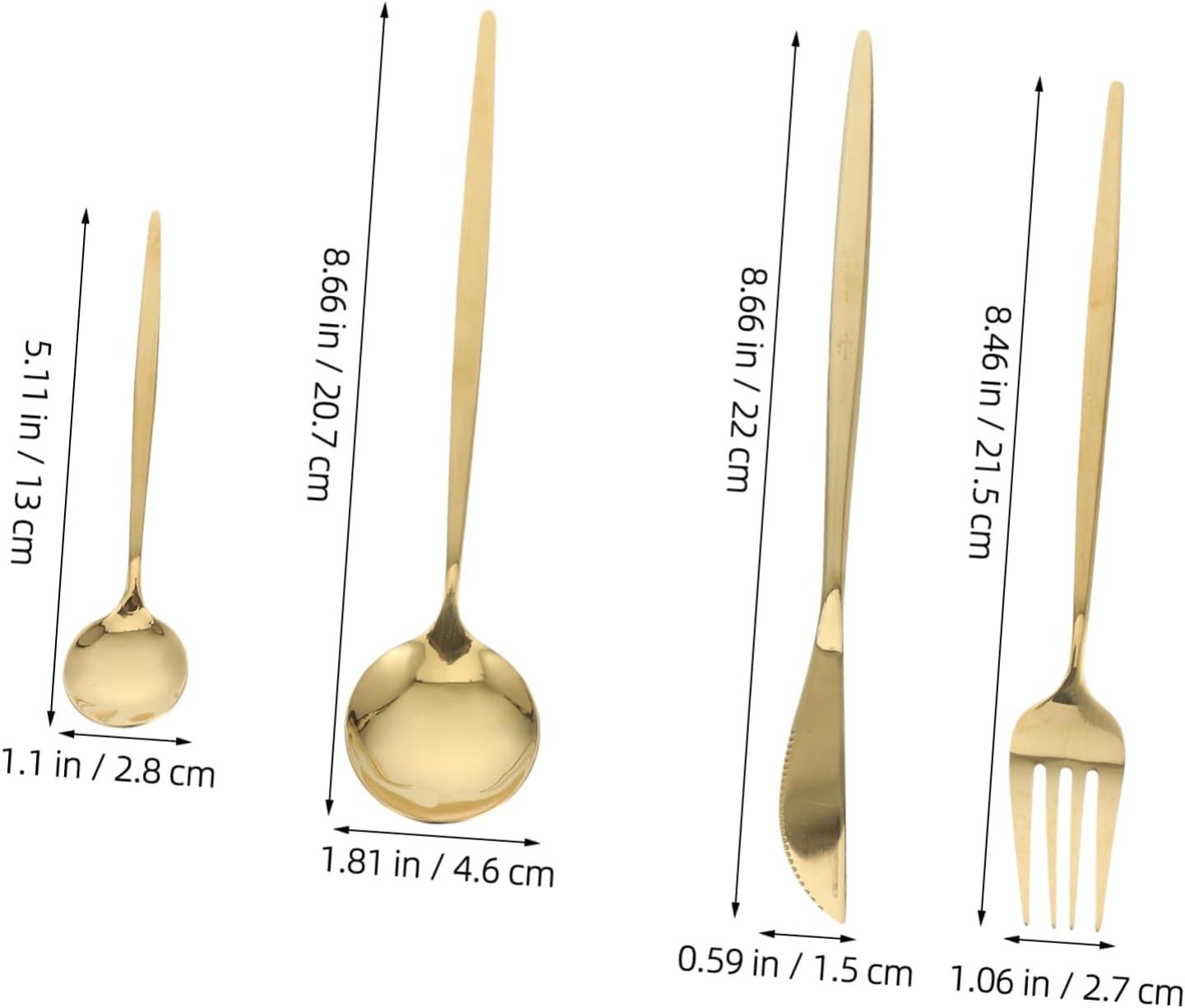 Elegant Silverware Set for Dining