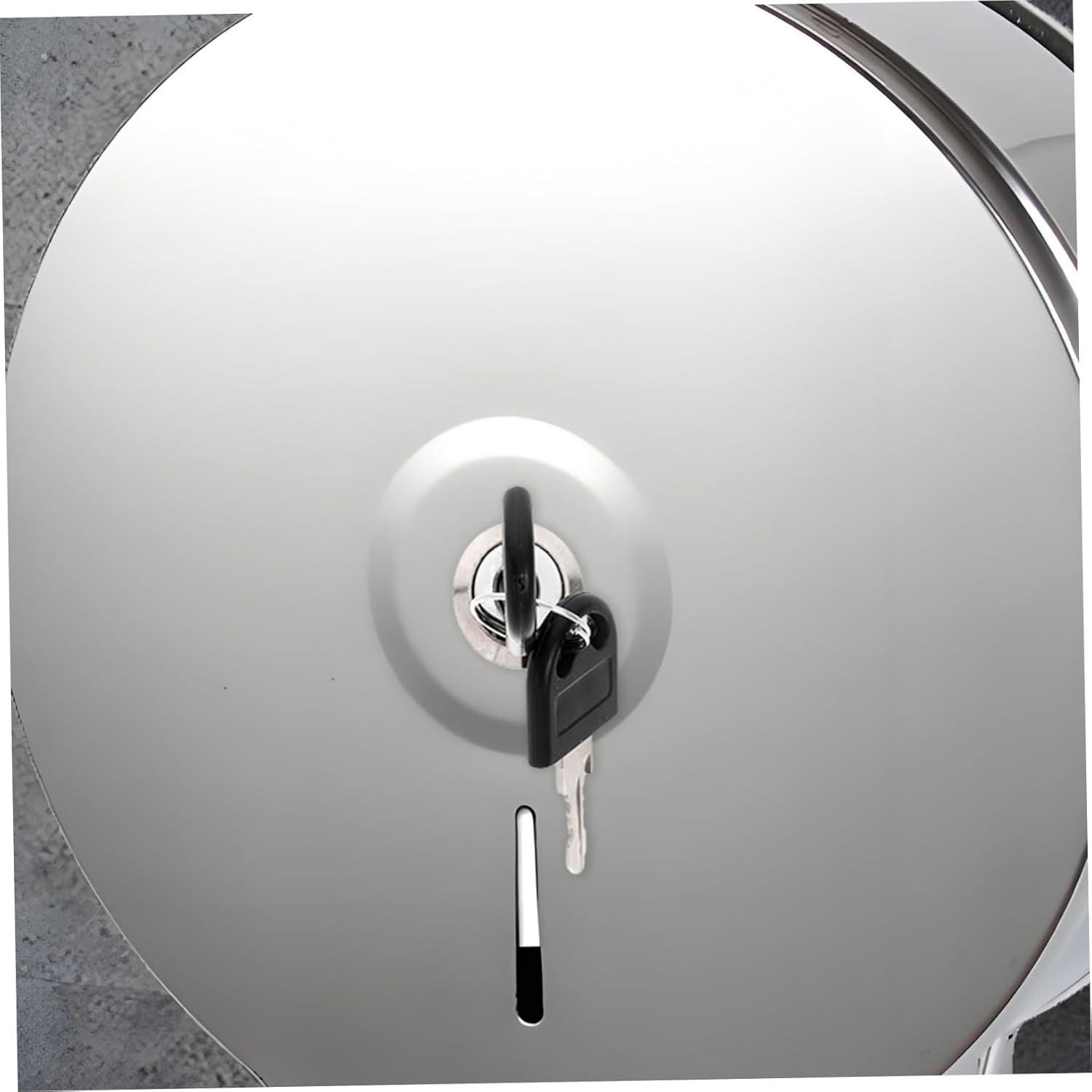 GARVALON Commercial Toilet Paper Dispenser Key with Stainless Steel Security