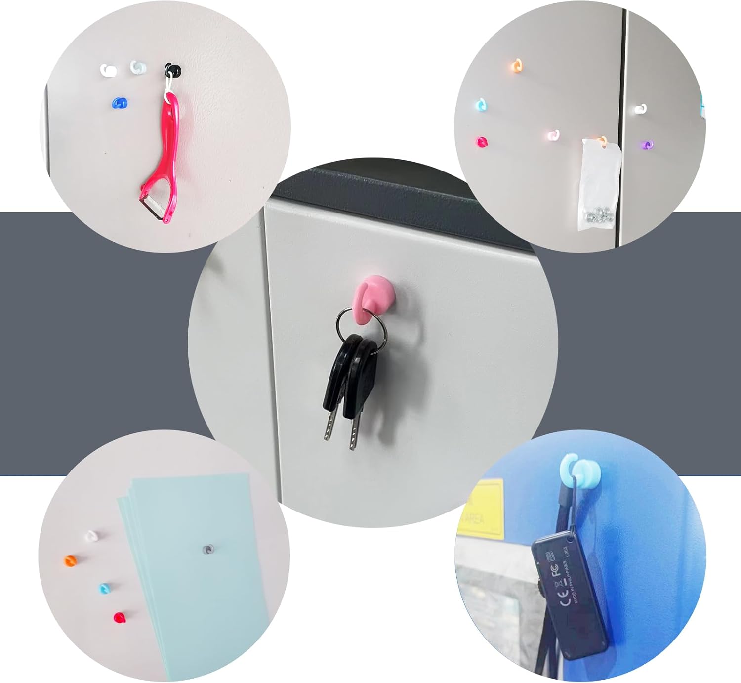 Cute Magnetic Hooks for Your Home or Office