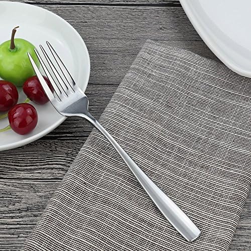 Hommp 16-Piece Stainless Steel Salad Forks