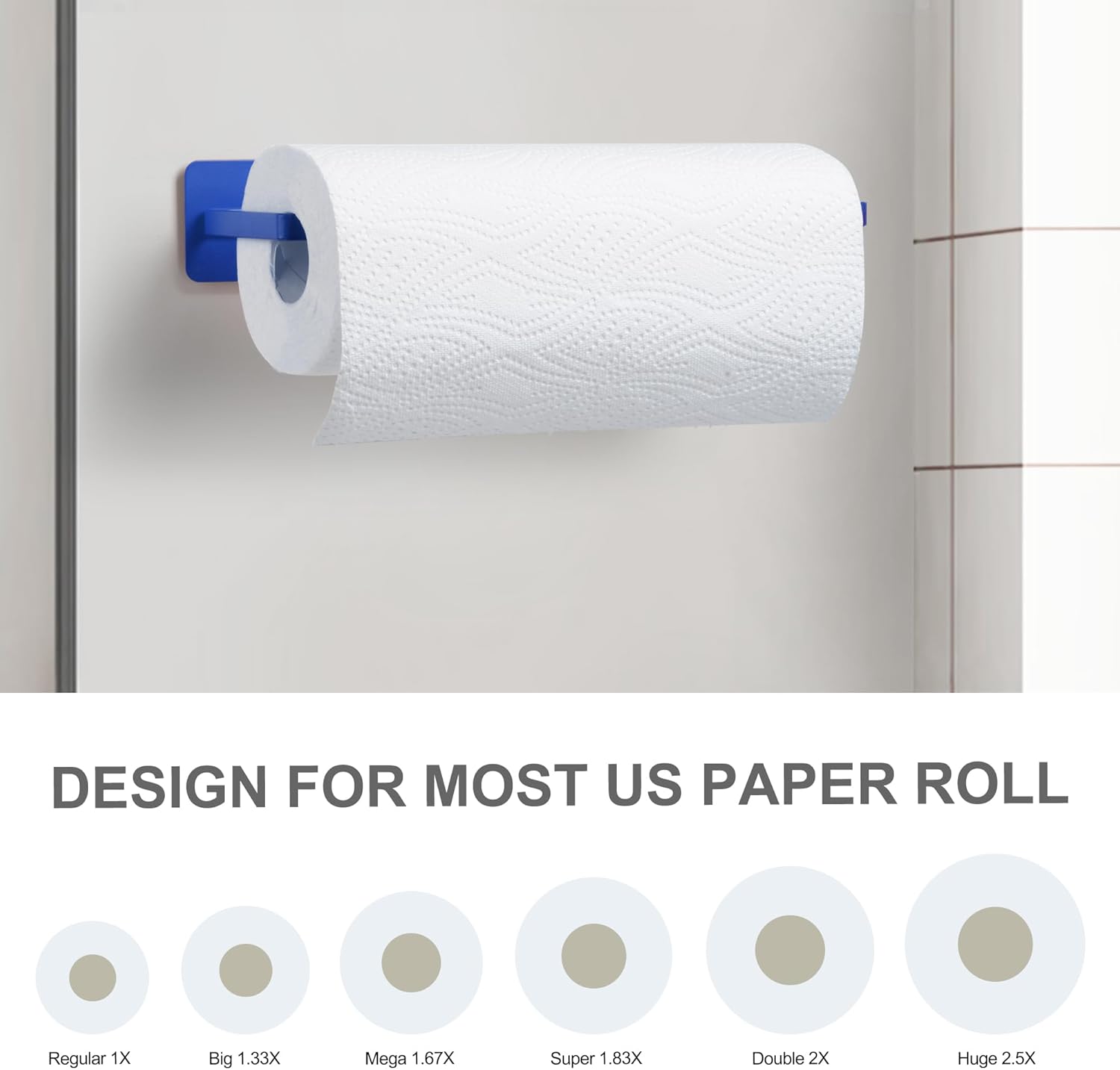 Magnetic Paper Towel Holder - Strong Durable