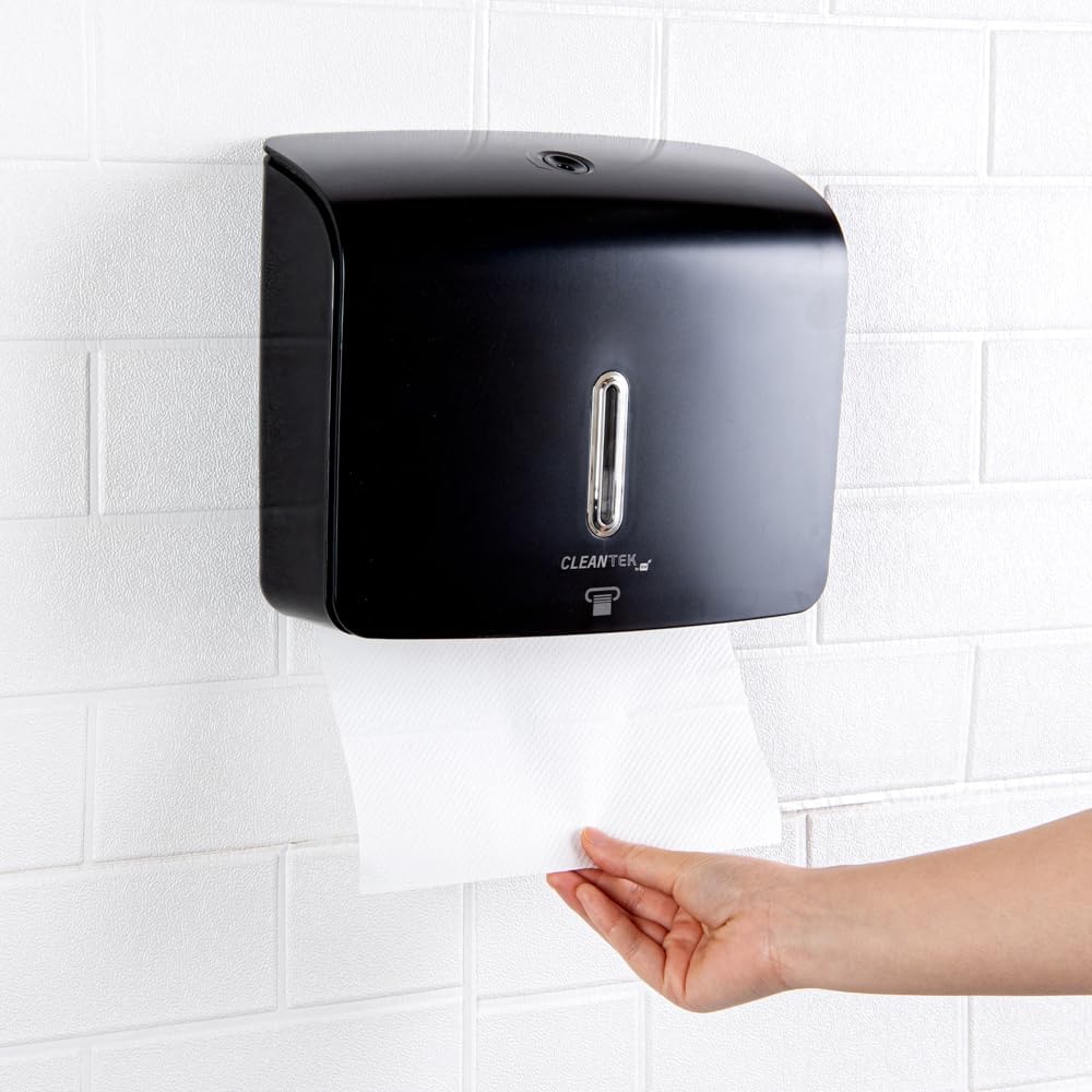 Restaurantware Clean Tek Professional 107x35x87 Inch Multifold Paper Towel Dispenser