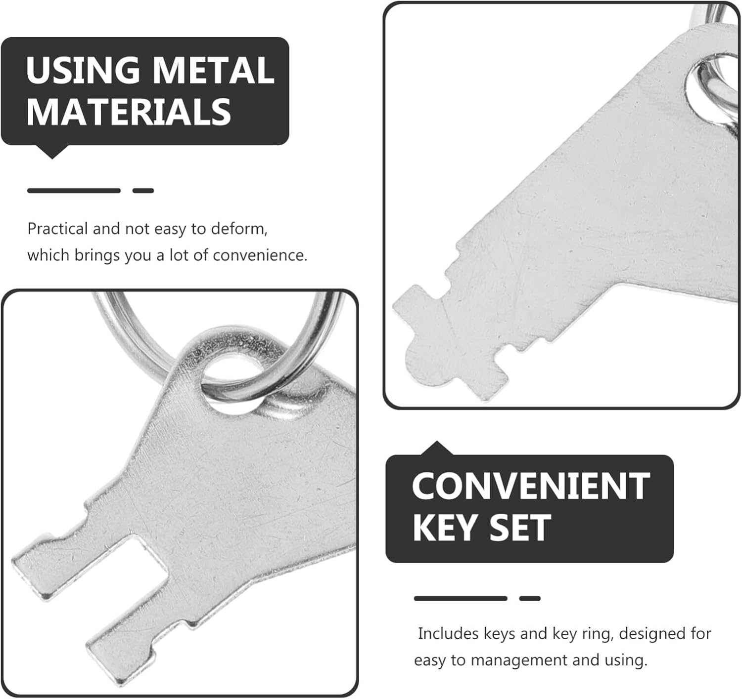 Multi-Functional Paper Dispenser Keys for Home or Business jojofuny