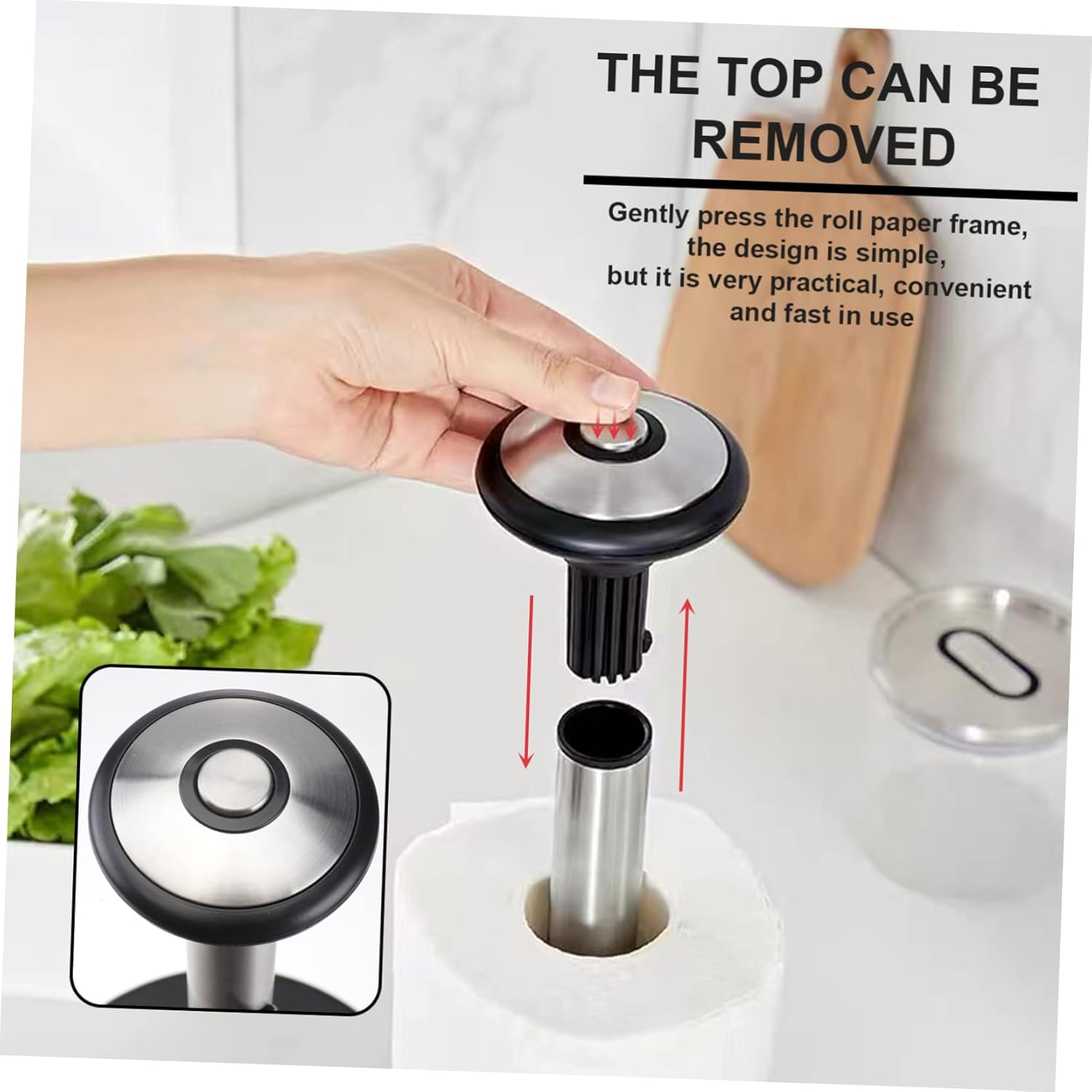 Stainless Steel Kitchen Towel Holder