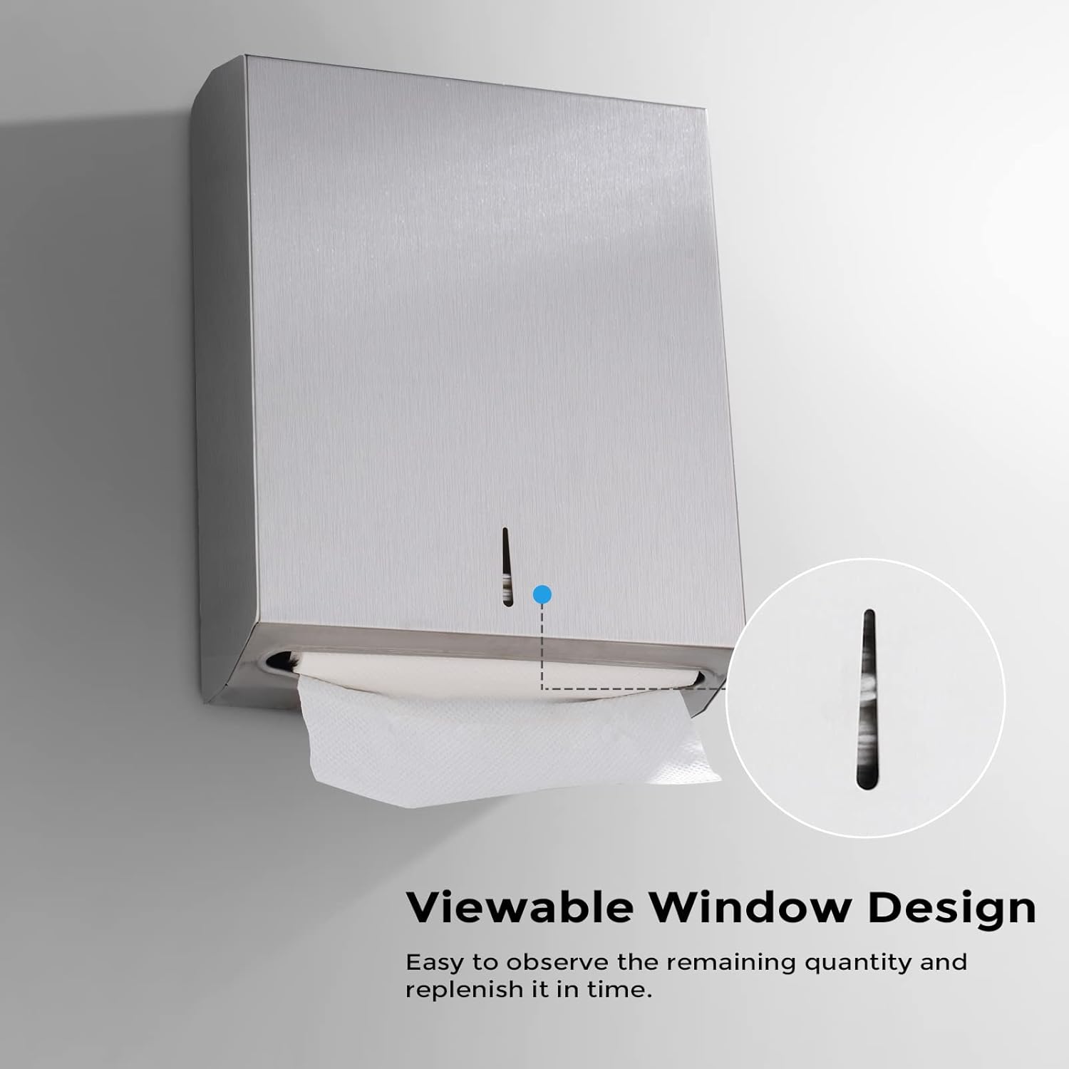 Durable Stainless Steel Hand Towel Dispenser