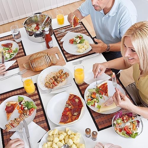 24-Piece Stainless Steel Dessert Forks for Elegance and Comfort