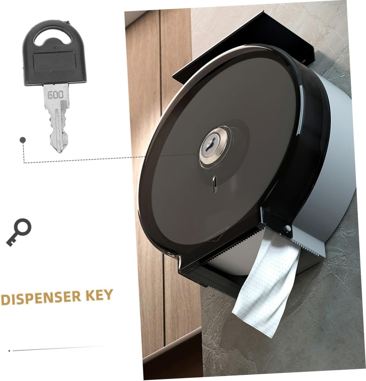 Hoement Elegant Dispenser Key 2-Pack