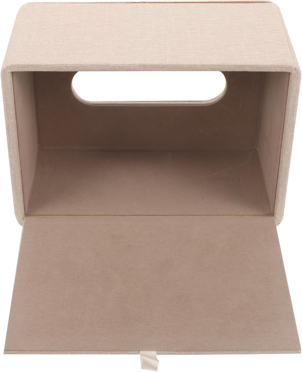 Elegant Leather Tissue Holder