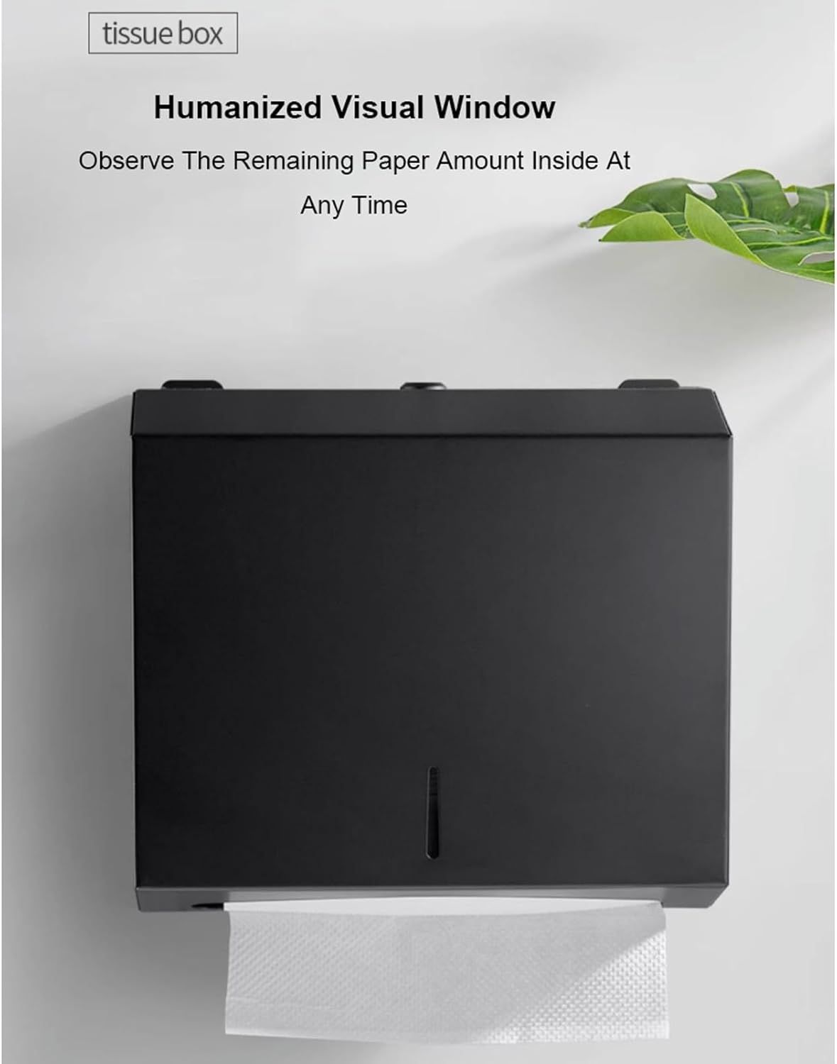 Wall-Mounted Stainless Steel Towel Dispenser with Lock