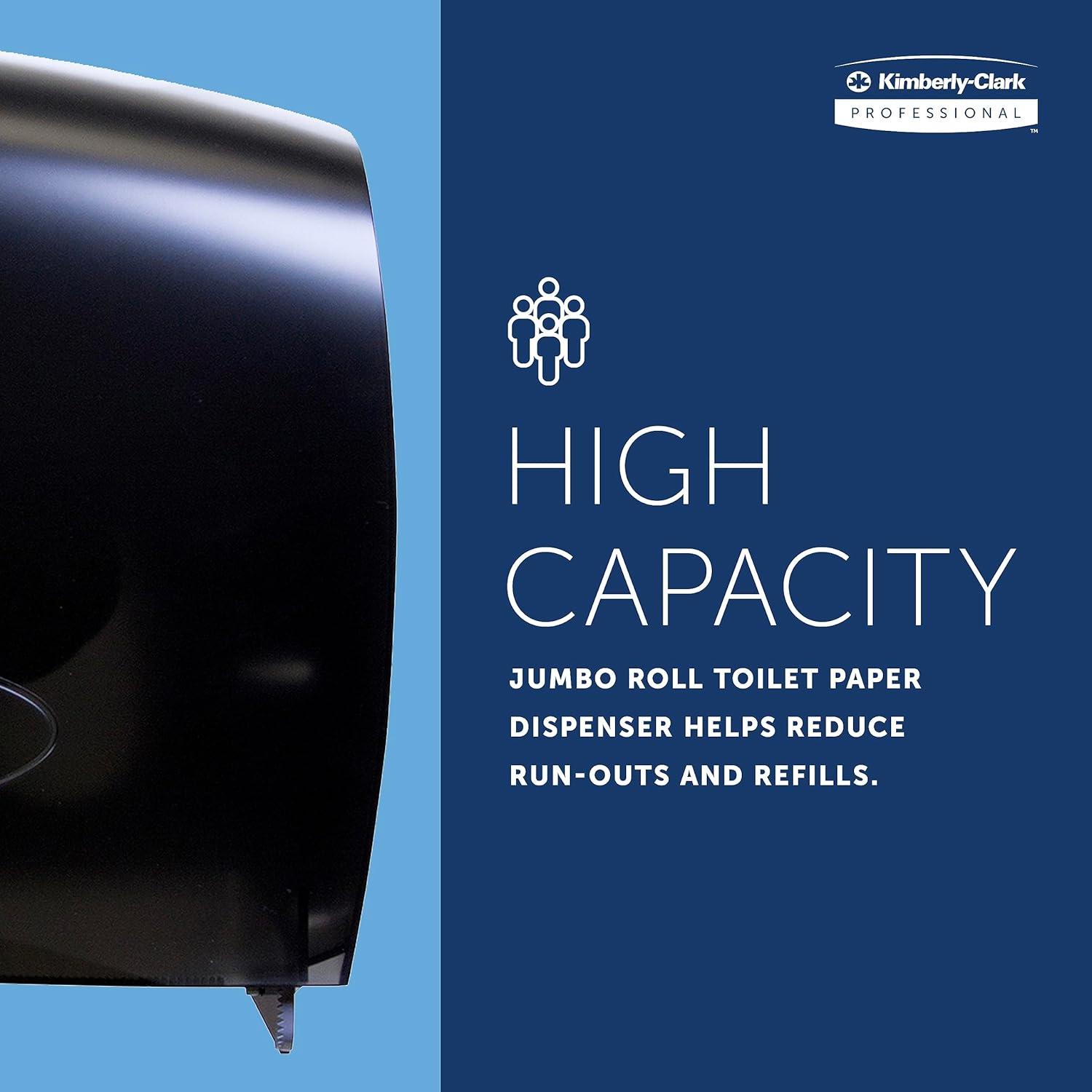 Wall Mounted Jumbo Roll Toilet Paper Dispenser Kimberly-Clark Professional
