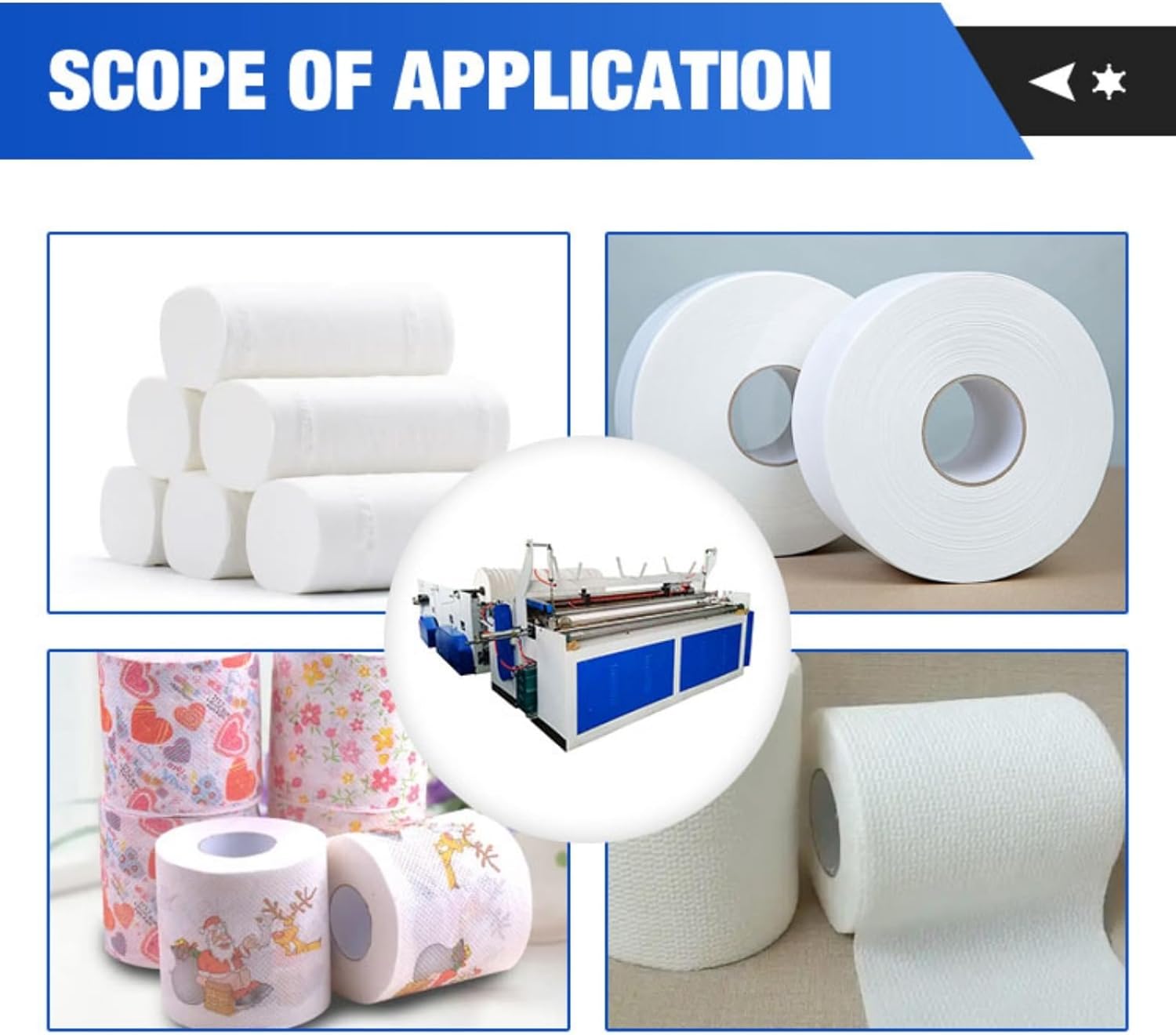 Compact Automatic Toilet Paper Roll Machine - Efficient Production