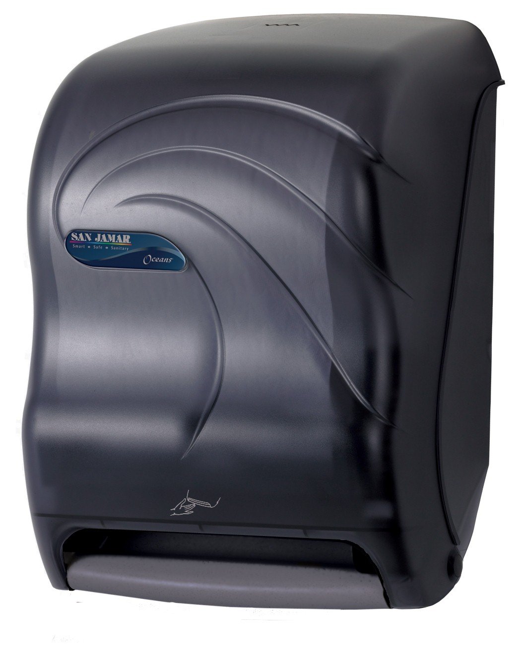 San Jamar Oceans Paper Towel Dispenser Touchless Smart Black Pearl