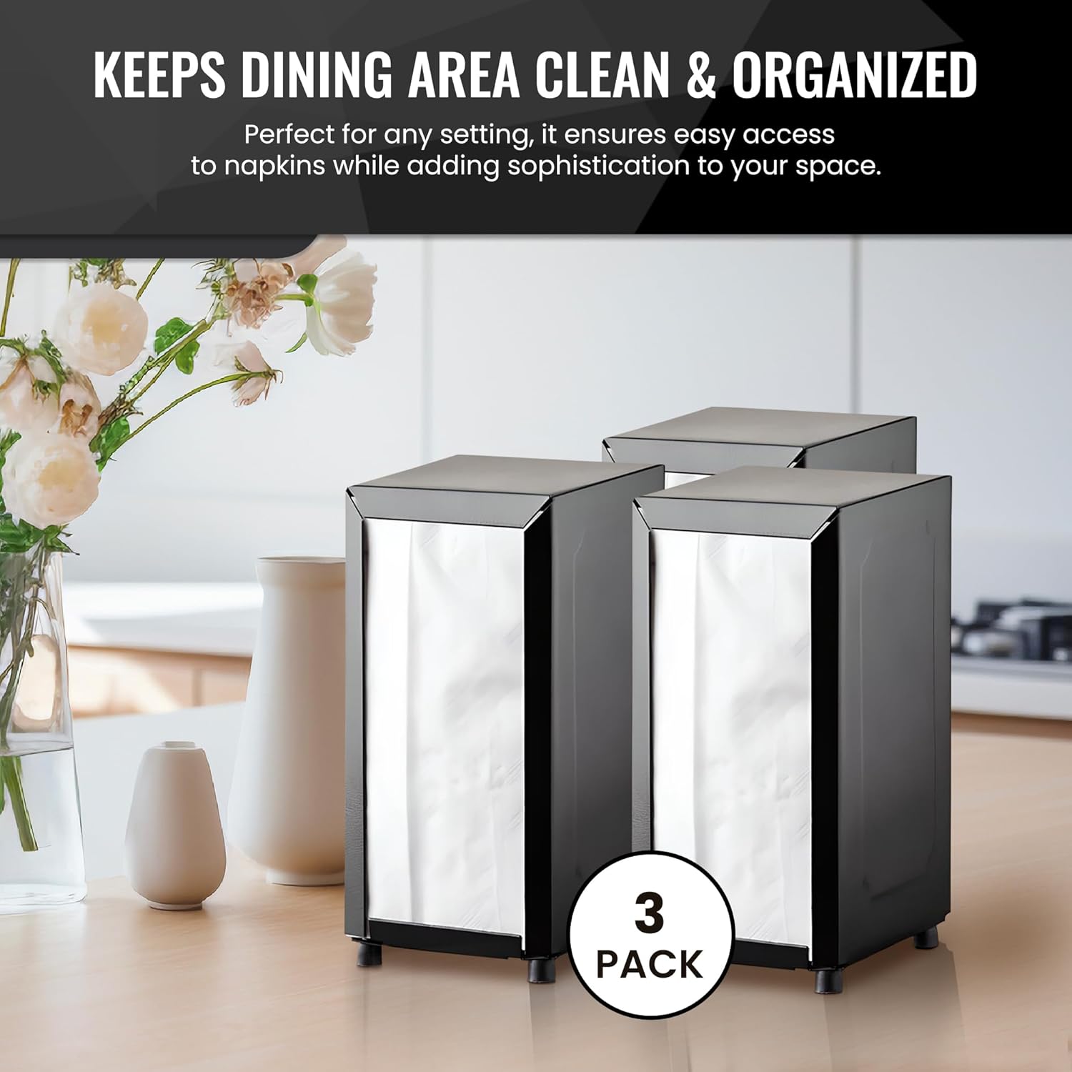 3-Pack Napkin Disperser