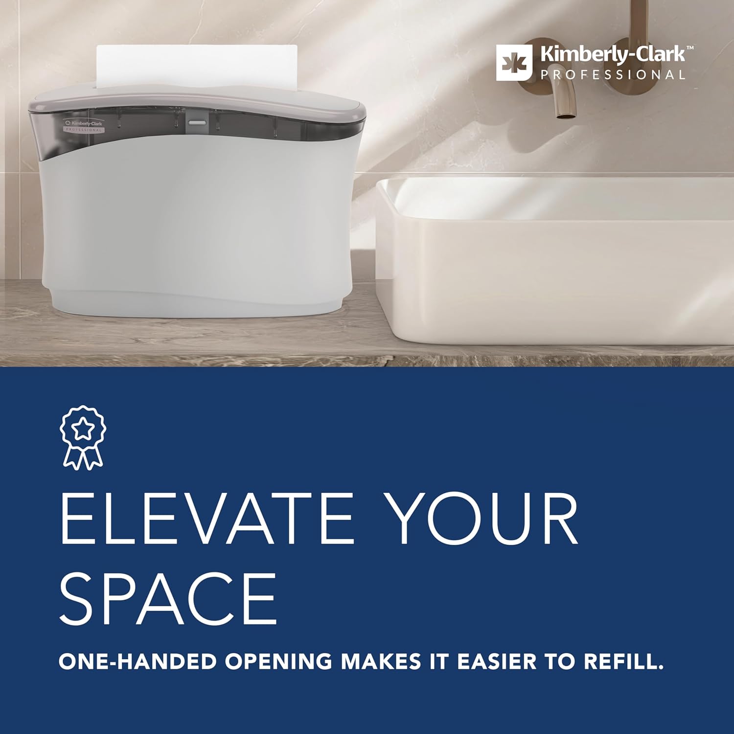 Compact Countertop Paper Towel Dispenser