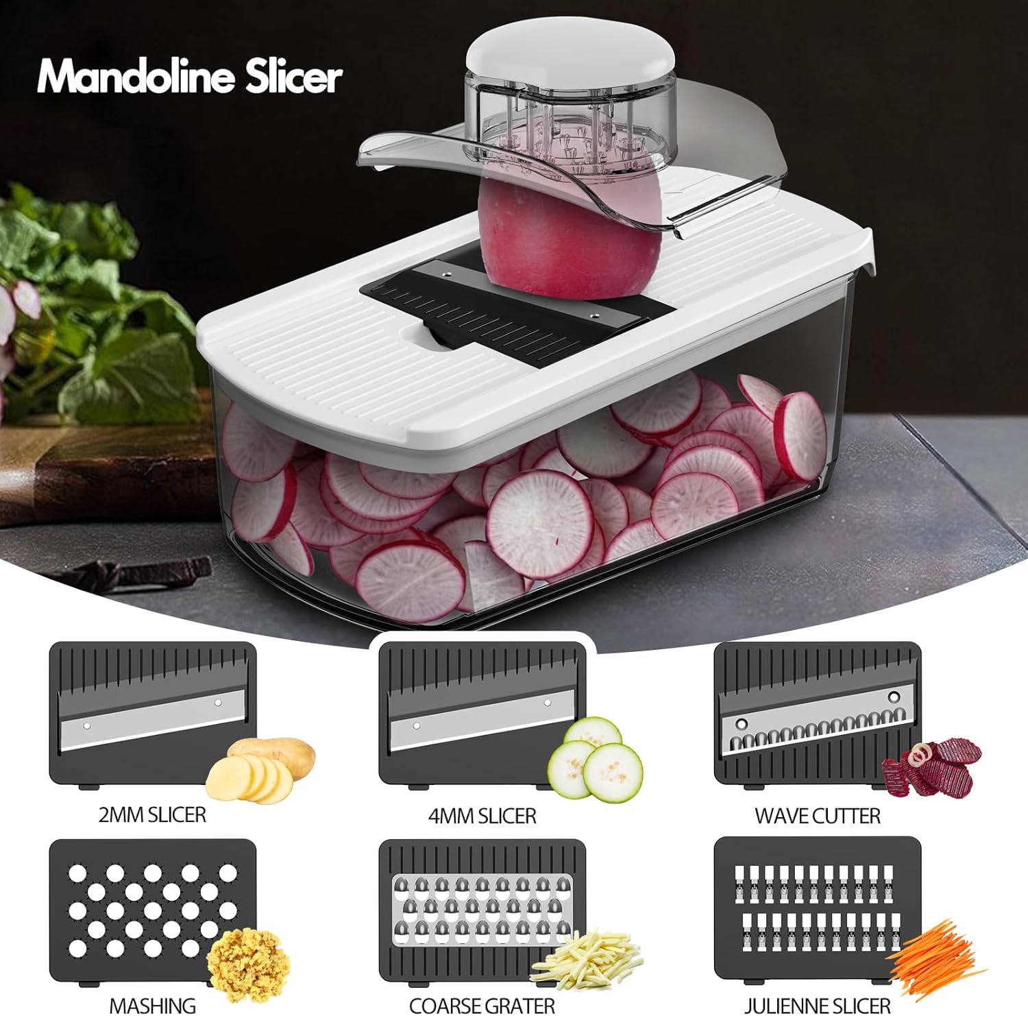 Cambom Vegetable Chopper With Container