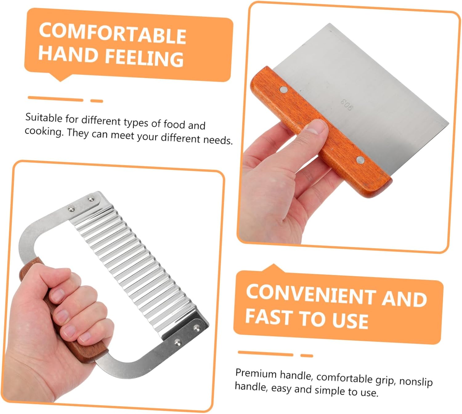 Stainless Steel Potato Scraper Easy to Clean Durable Design