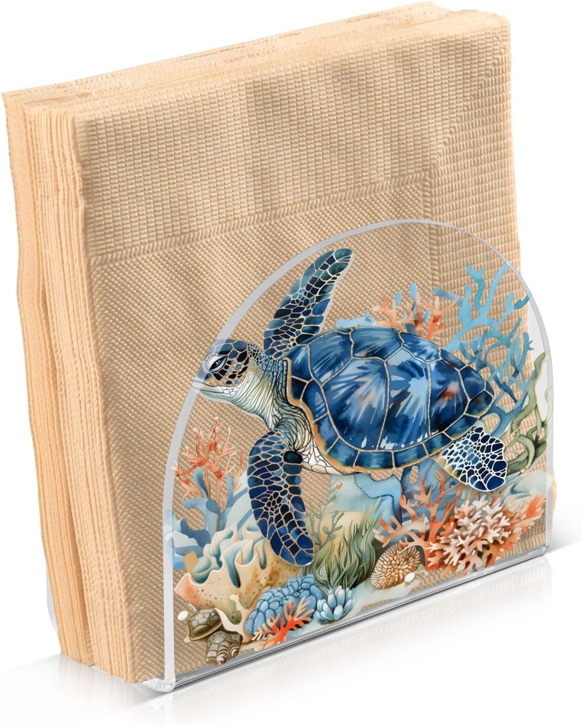 Seahorse Swimming Napkin Holder