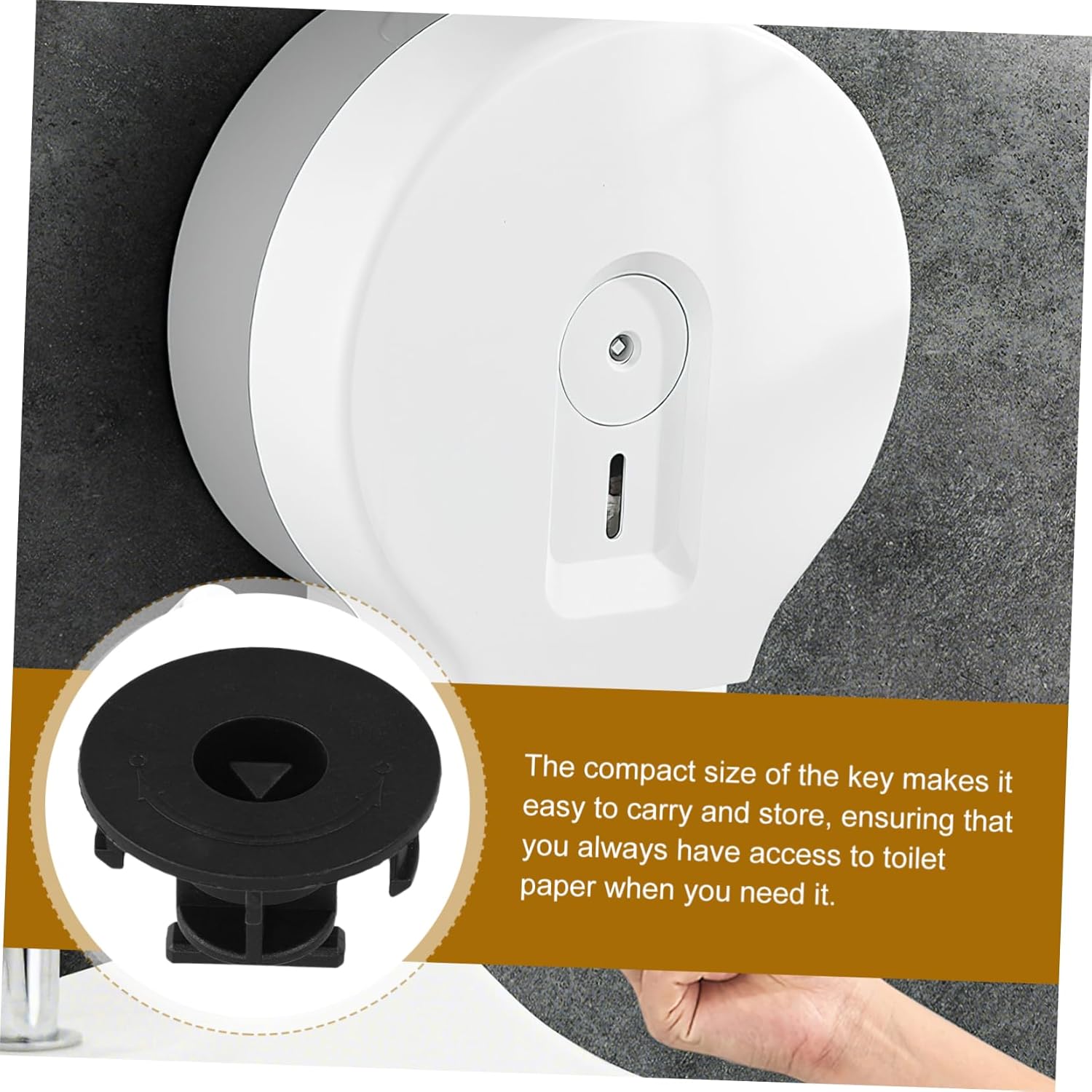 Professional-Grade High-Quality Roll Paper Towel Dispenser Lock for Commercial Settings