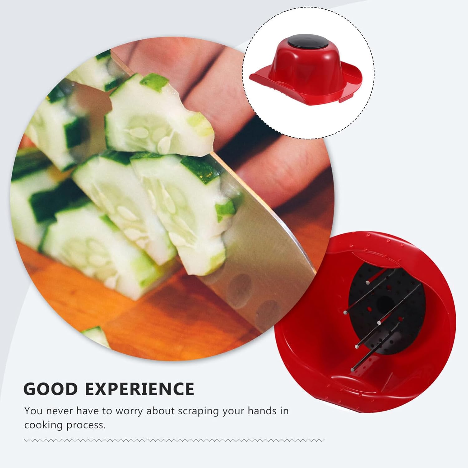 PartyKindom Mandoline Guard A Safe and Durable Tool for Easy Slicing Grating