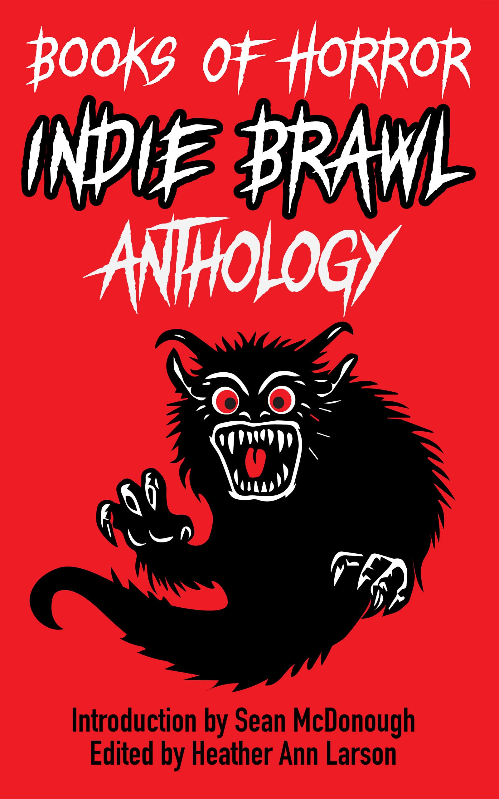 Cover of Books of Horror Indie Brawl Anthology