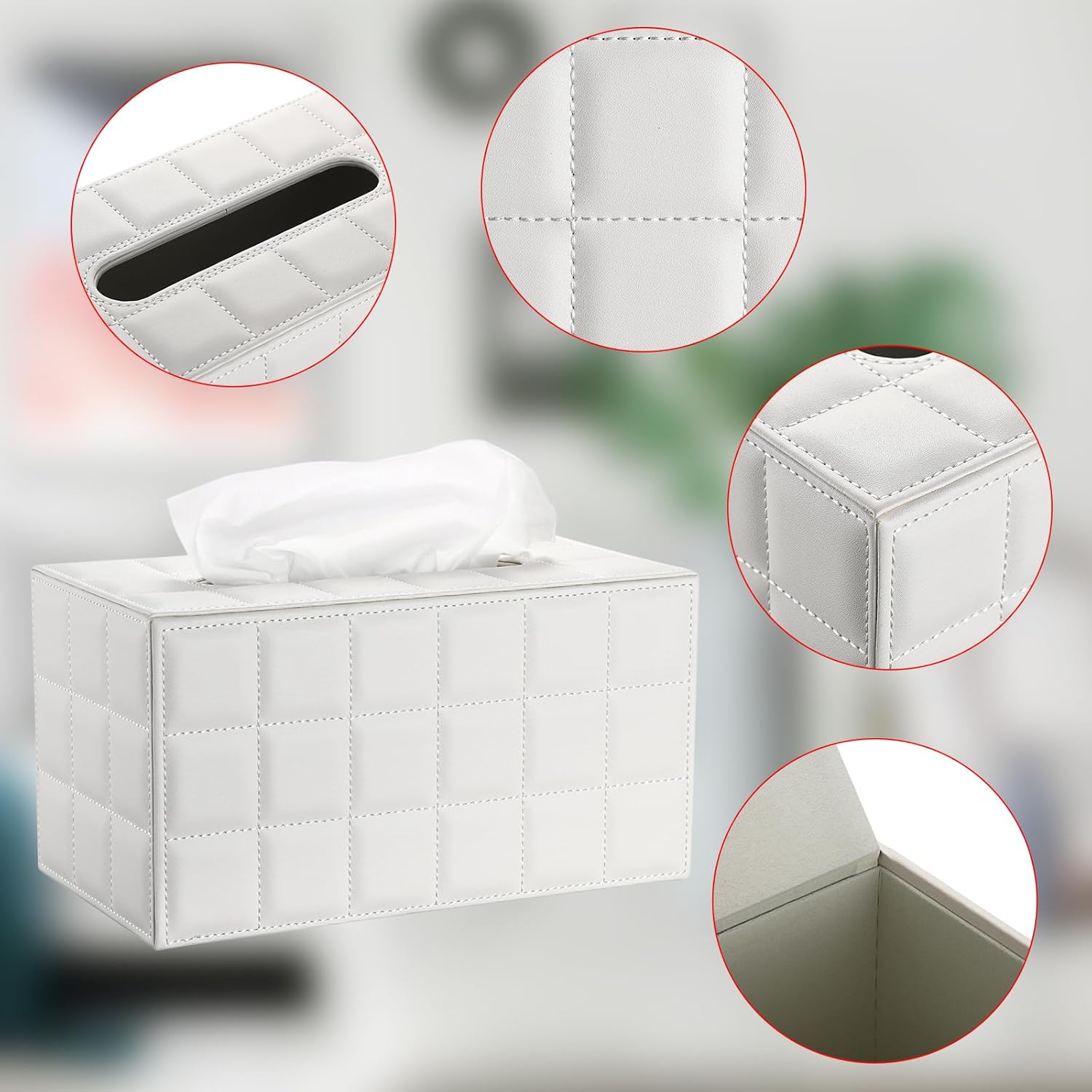 Sturdy Magnetic Tissue Box Cover