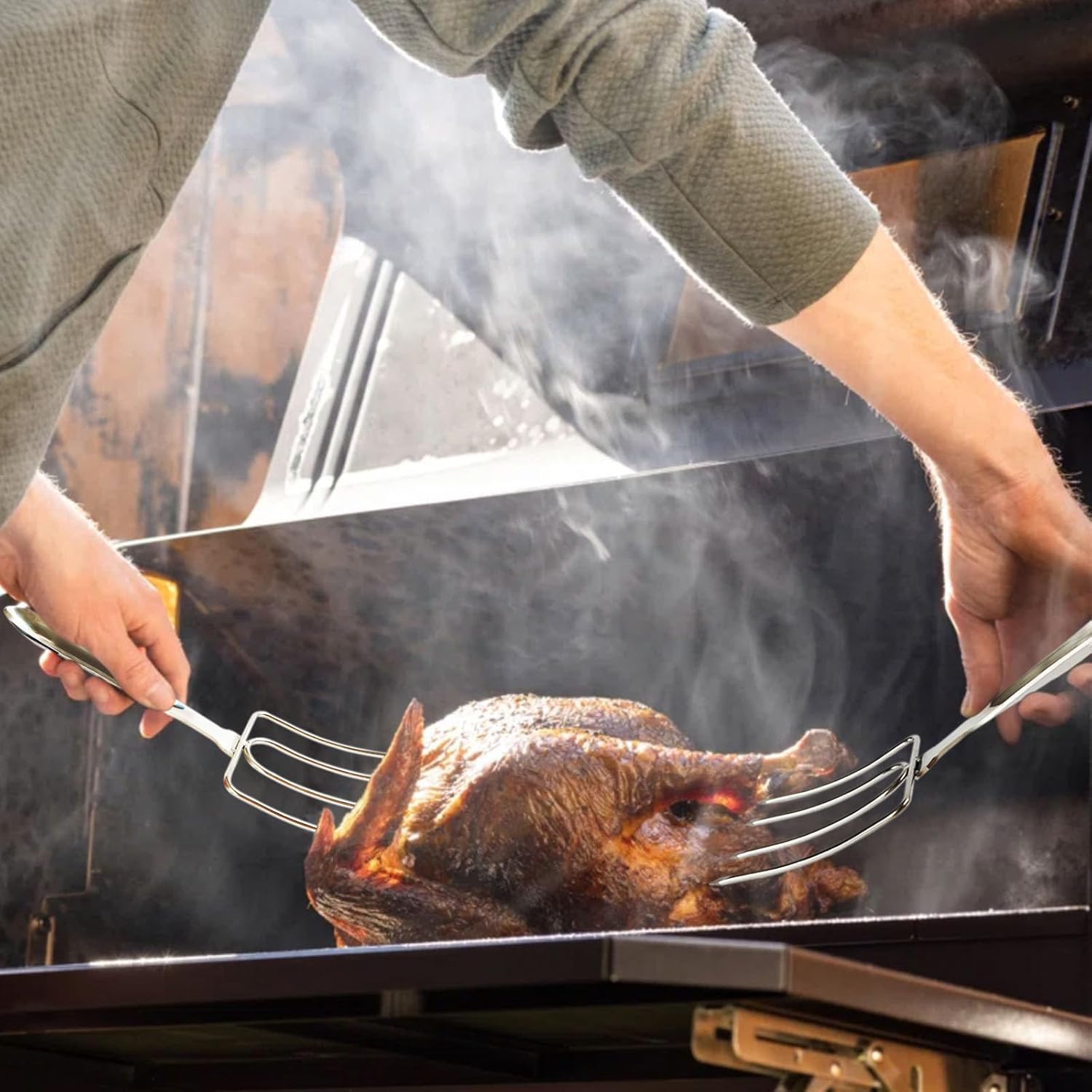 KAYCROWN Turkey Lifter Forks