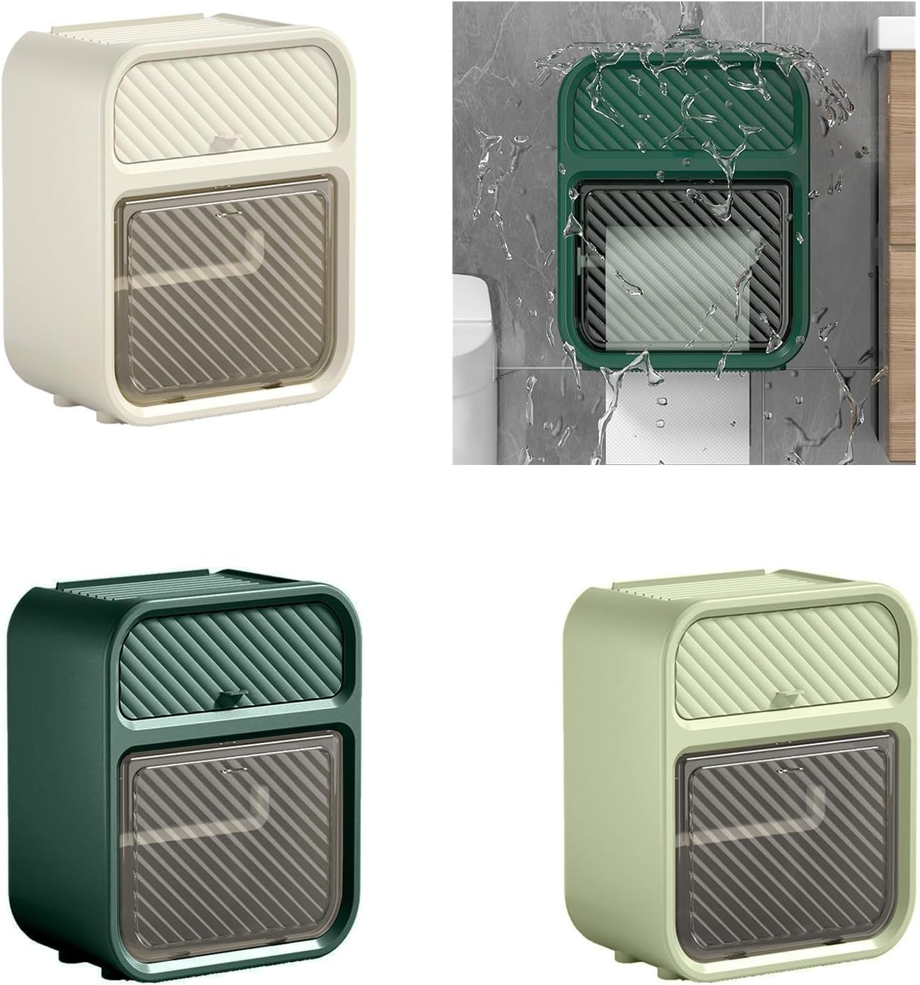 Space-Saving Commercial Roll Paper Towel Dispenser