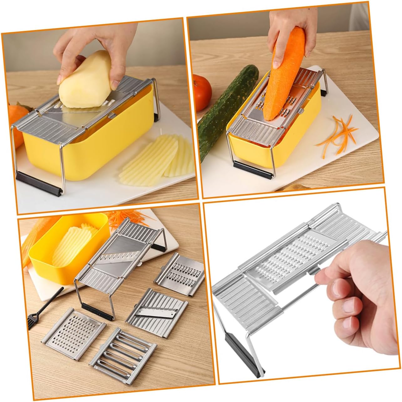 4-in-1 Kitchen Slicer Grater Set