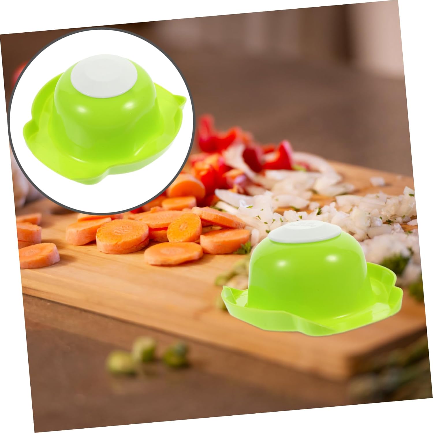 Gleavi 6-Piece Vegetable Hand Guard Stainless Steel TSA-Friendly Easy to Use